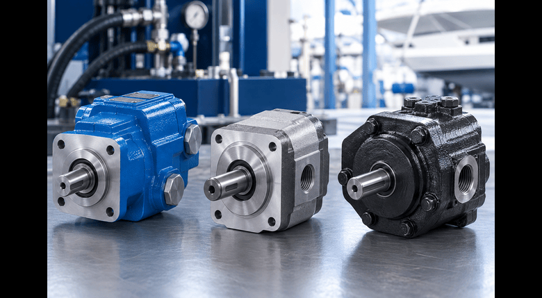 Three Main Types of Hydraulic Gear Drive Pump 